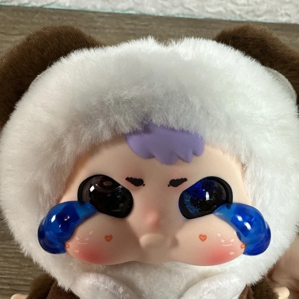 Baby Three Winter Eskimo Plush Doll Hooded Kawaii Designer Collectible Toy